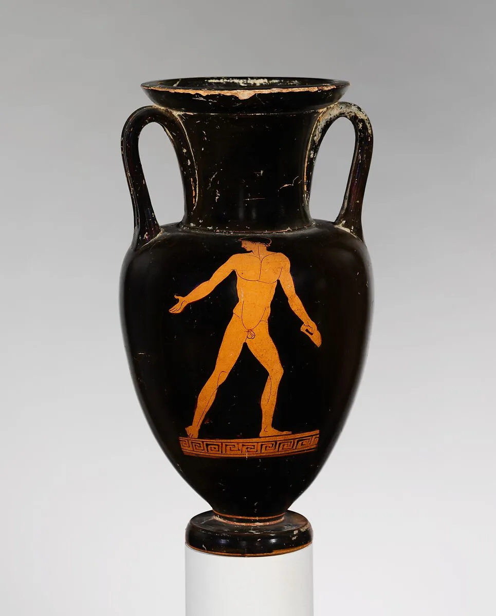Terracotta Nolan neck-amphora (jar) — Loeb Painter