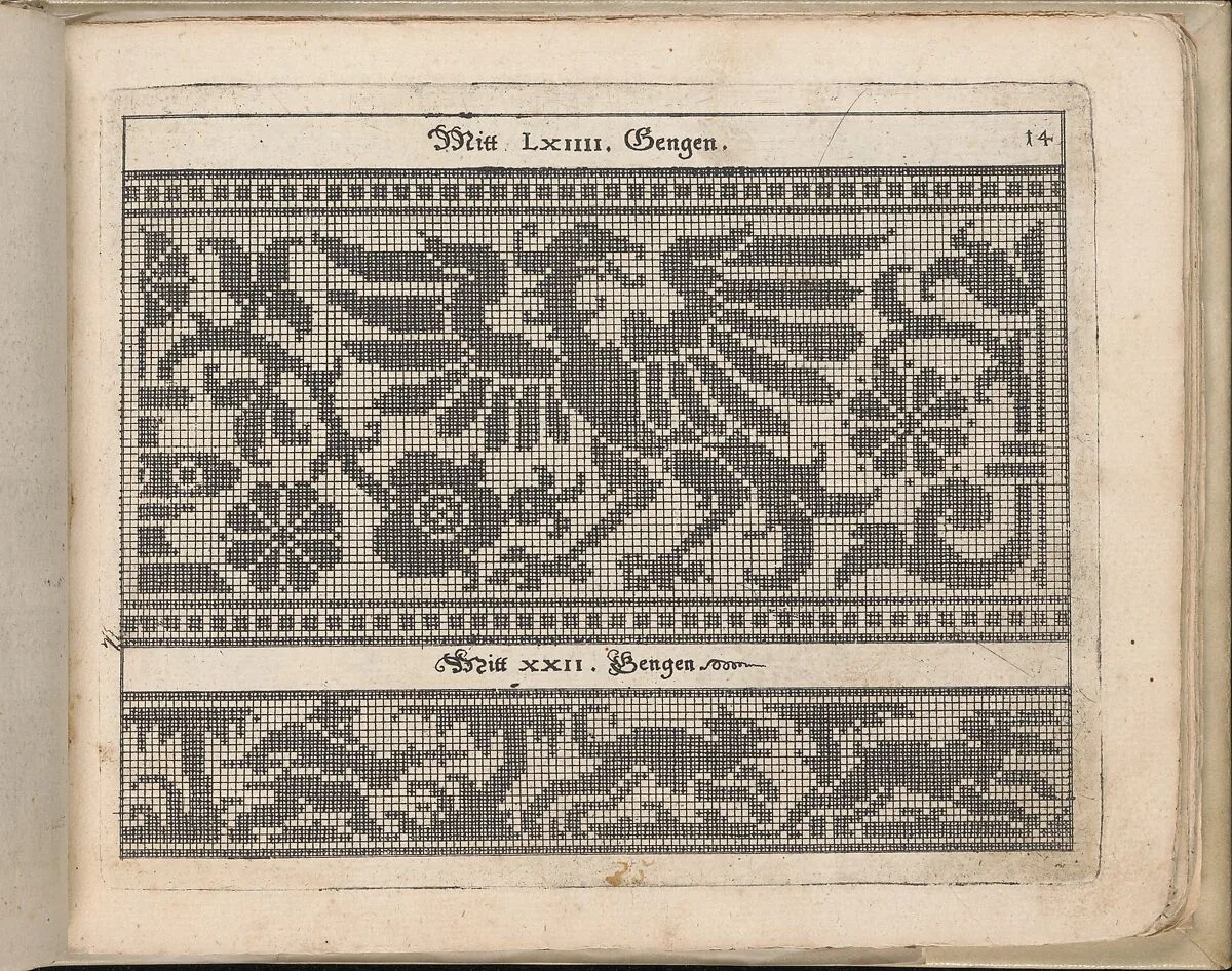 Schön Neues Modelbuch (Page 19 recto) — Johann Sibmacher|Balthasar Caymox