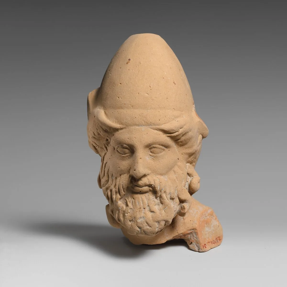 Terracotta head of a man — Unknown