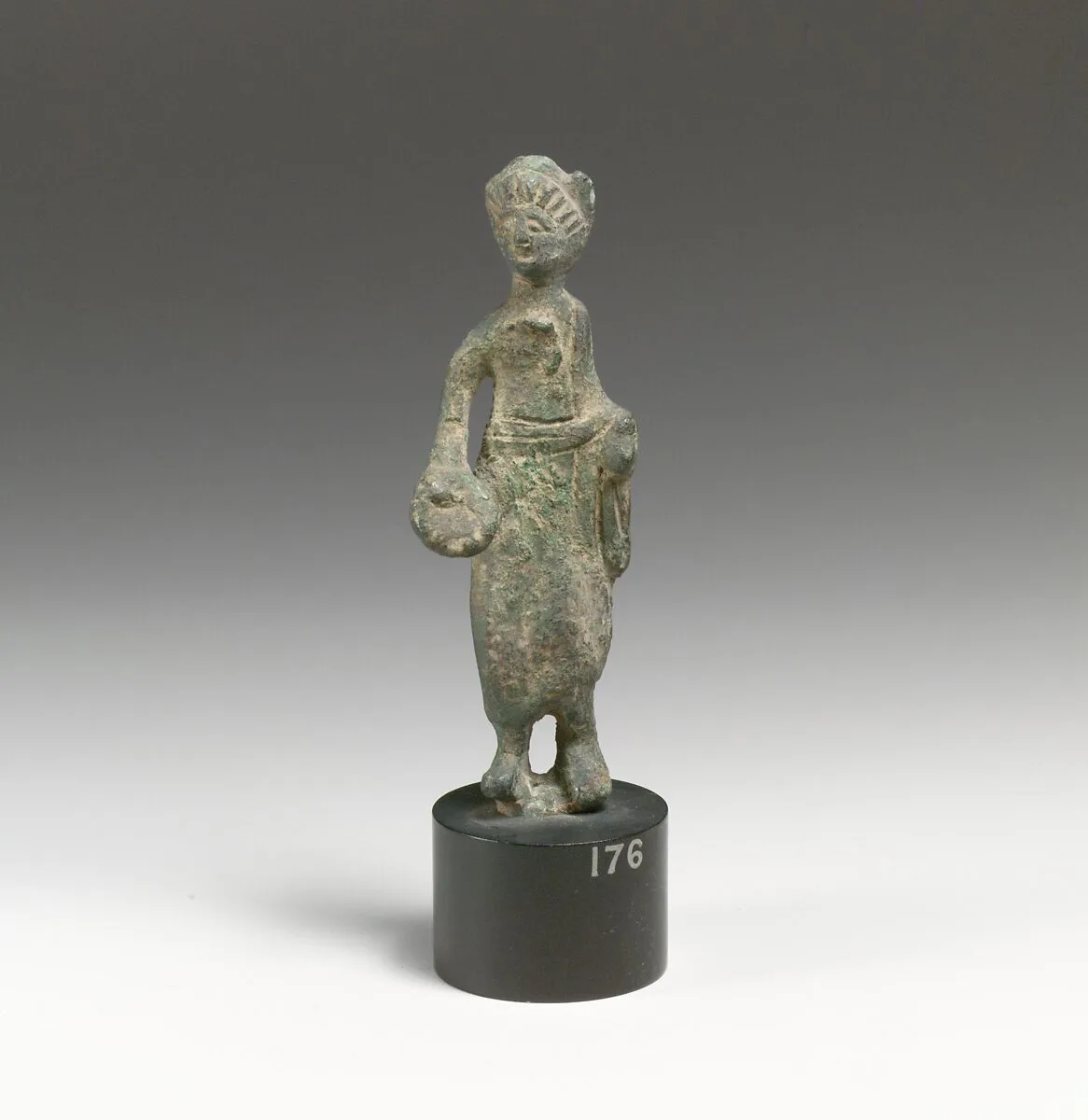 Statuette of a man with vessel — Unknown