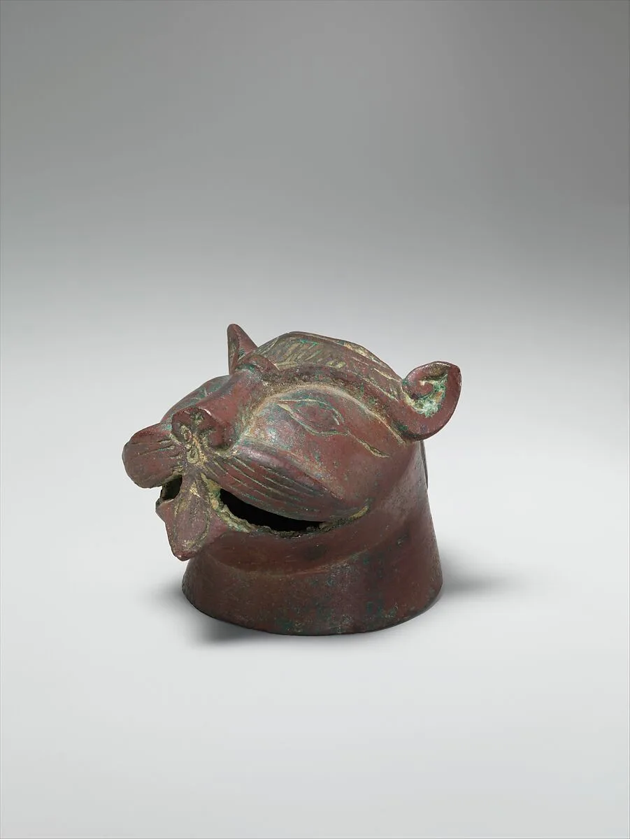 Incense Burner in the Shape of a Lion's Head — Unknown