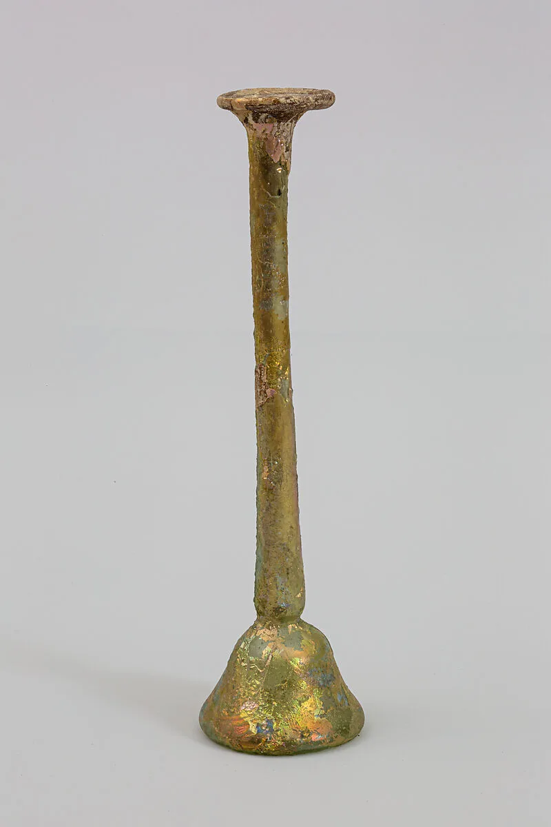 Glass perfume bottle — Unknown