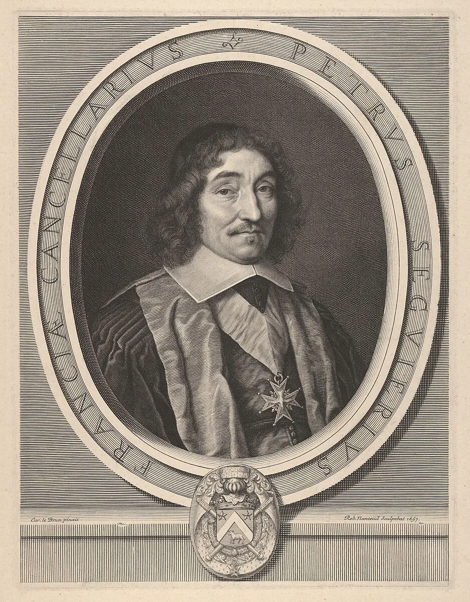 Chanceliere Pierre Séguier — Robert Nanteuil|Charles Le Brun