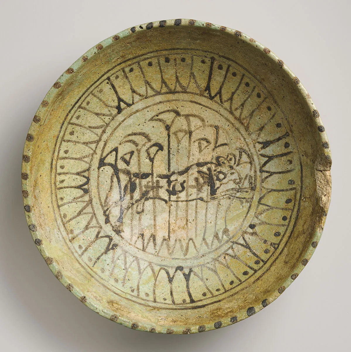 Faience bowl — Unknown