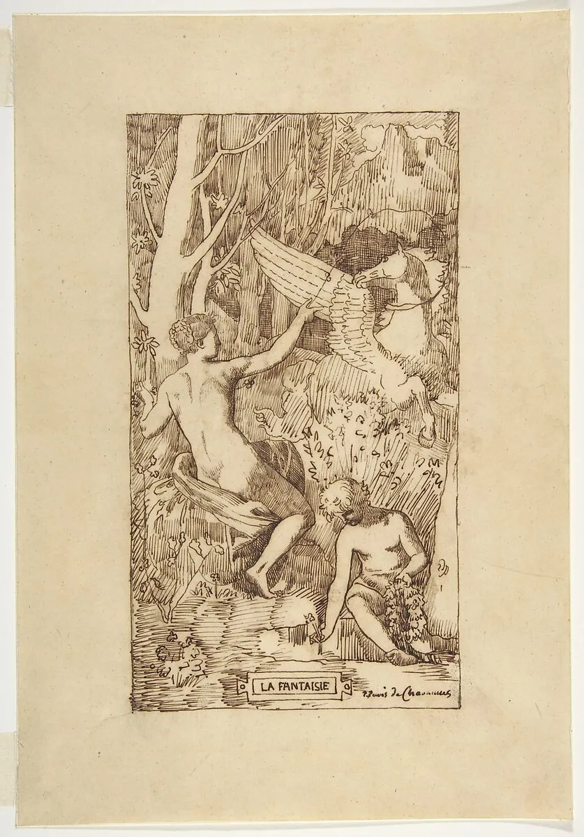 Fantasy — Pierre Puvis de Chavannes