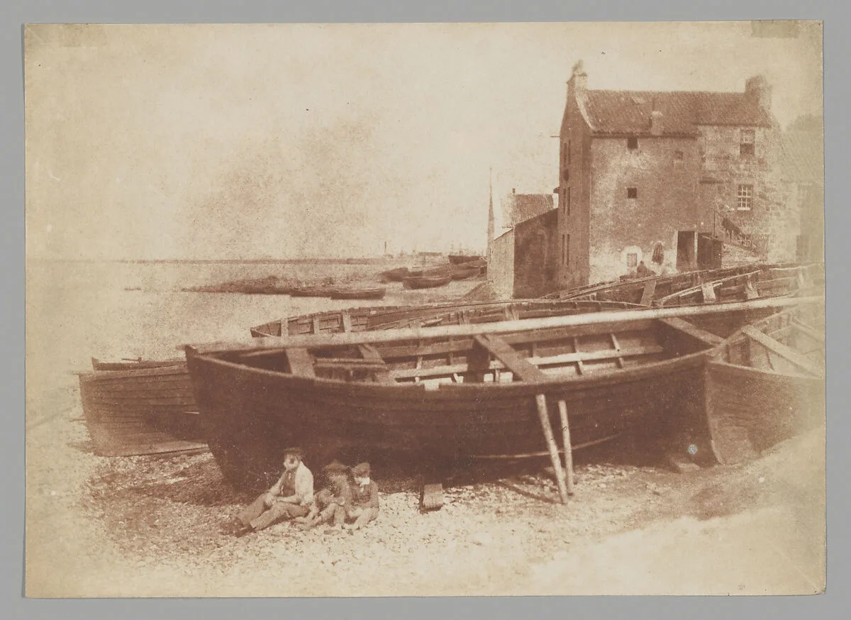 The Beach at Newhaven — Robert Adamson|David Octavius Hill|Hill and Adamson