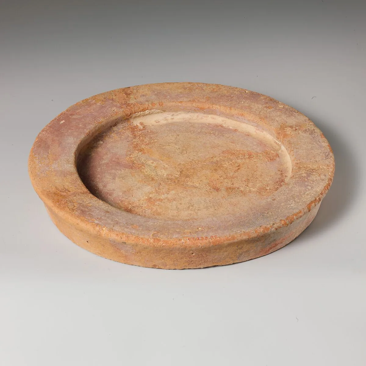 Terracotta plate — Unknown