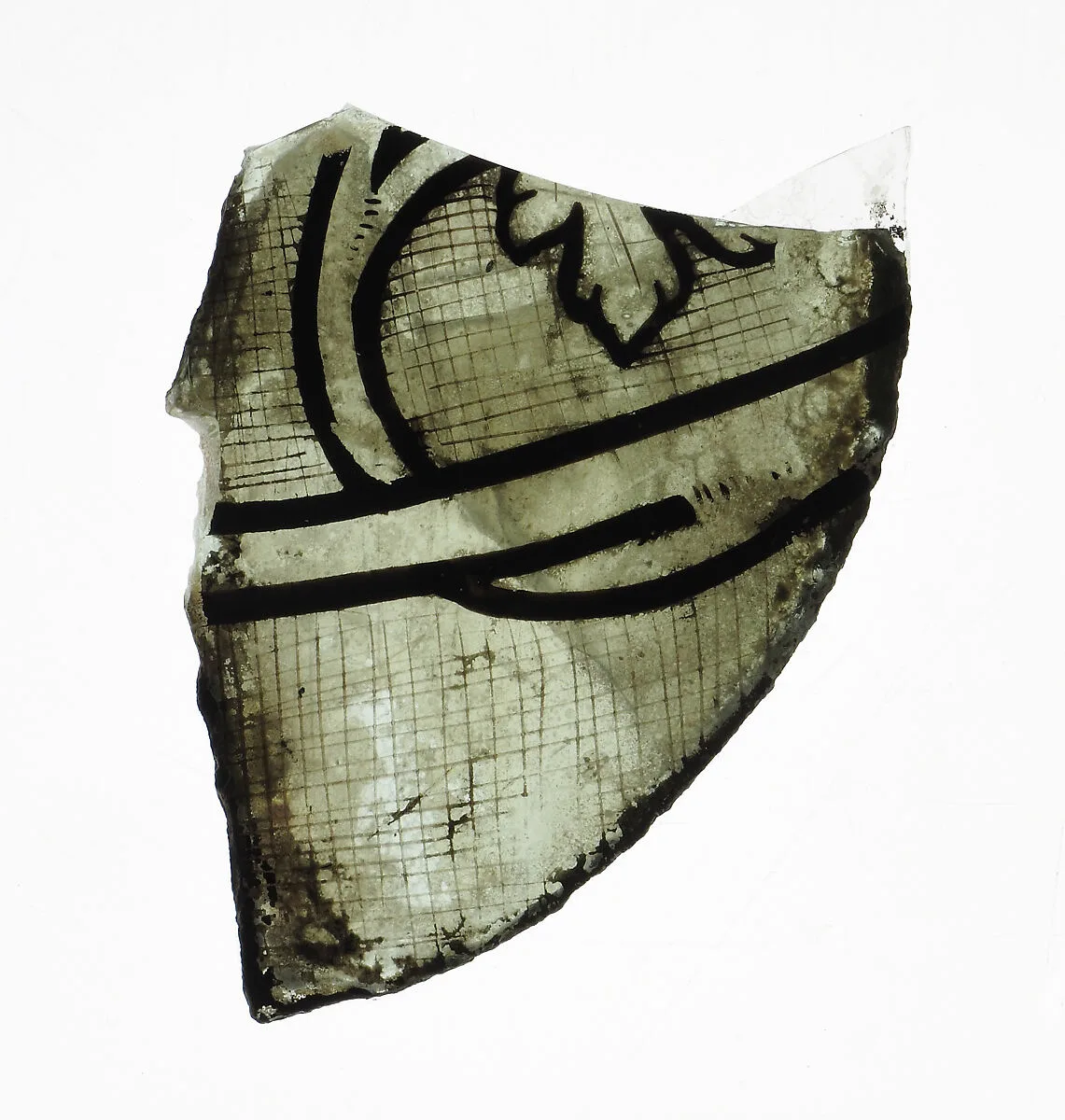 Glass Fragment — Unknown
