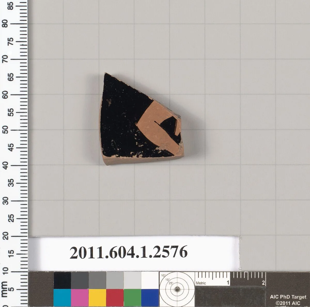 Terracotta fragment of a kylix (drinking cup) — Unknown