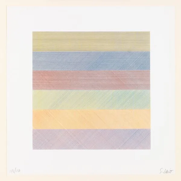 Untitled, from Composite Series — Sol LeWitt|Sarah Lawrence Art Press|John Campione