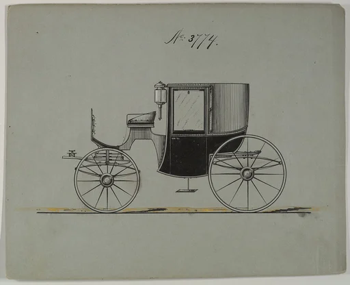 Design for Brougham, no. 3774