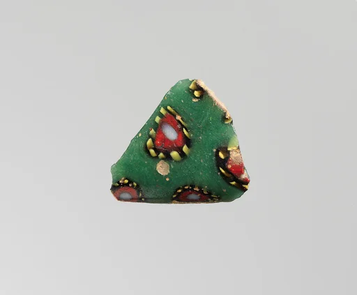 Glass mosaic bowl fragment