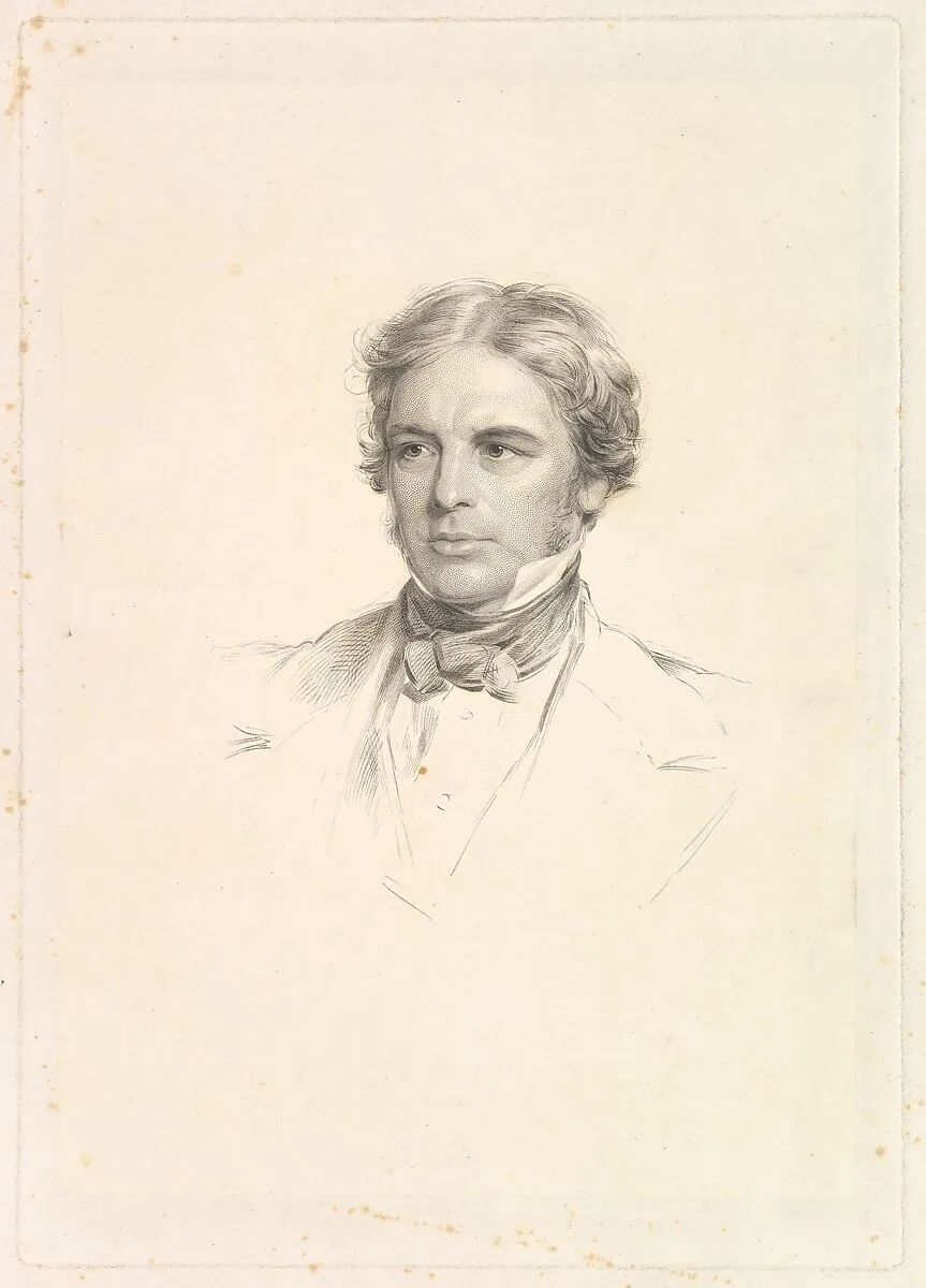 Portrait of Michael Faraday — George Richmond|William Holl, the Younger|Michael Faraday