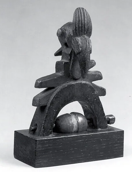 Heddle Pulley with Bird — Unknown