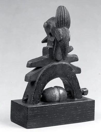 Heddle Pulley with Bird