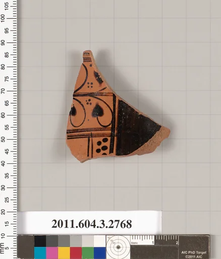 Terracotta fragment of an olpe (jug)