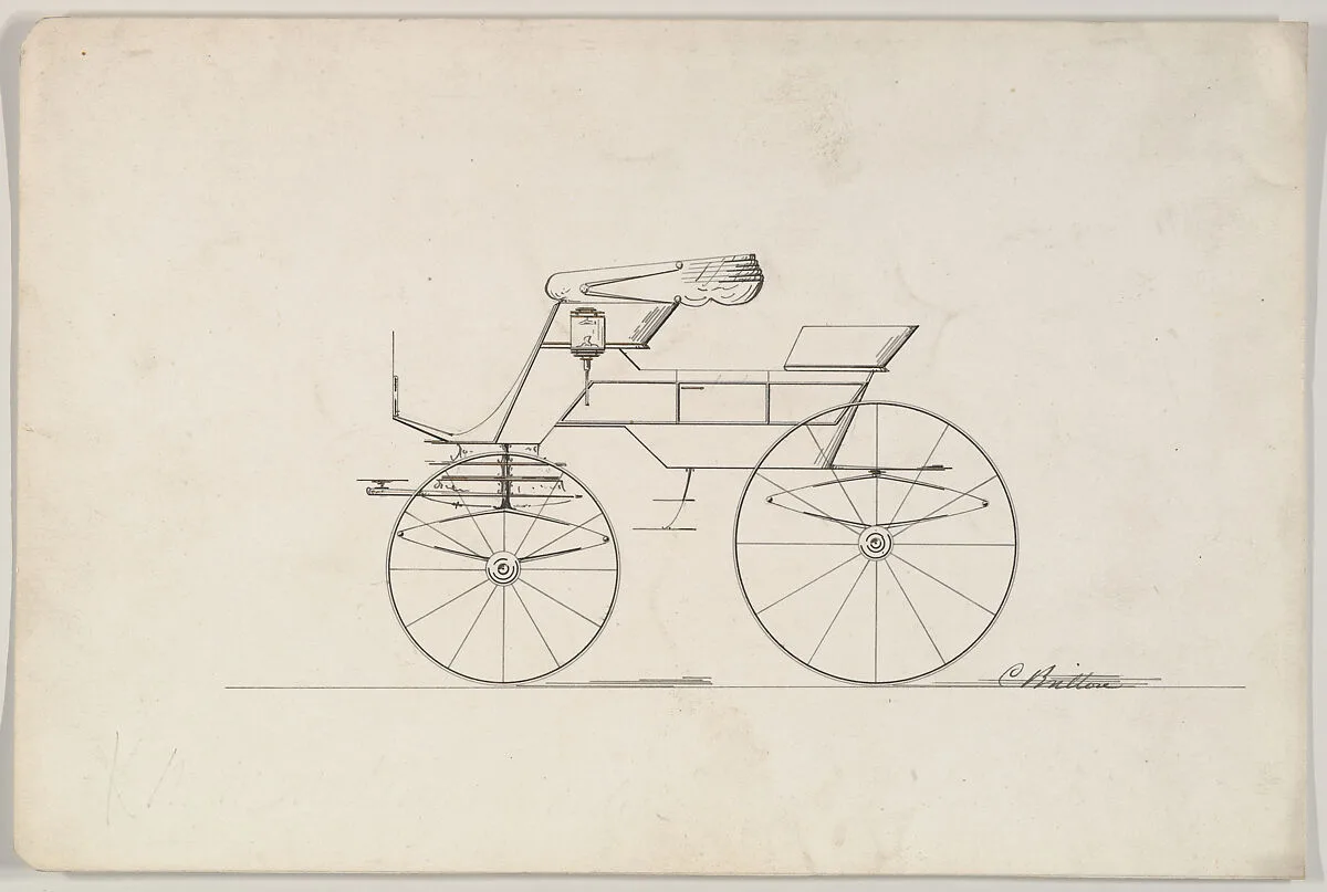 Design for Phaeton (unnumbered) — Brewster & Co.|Channing Britton