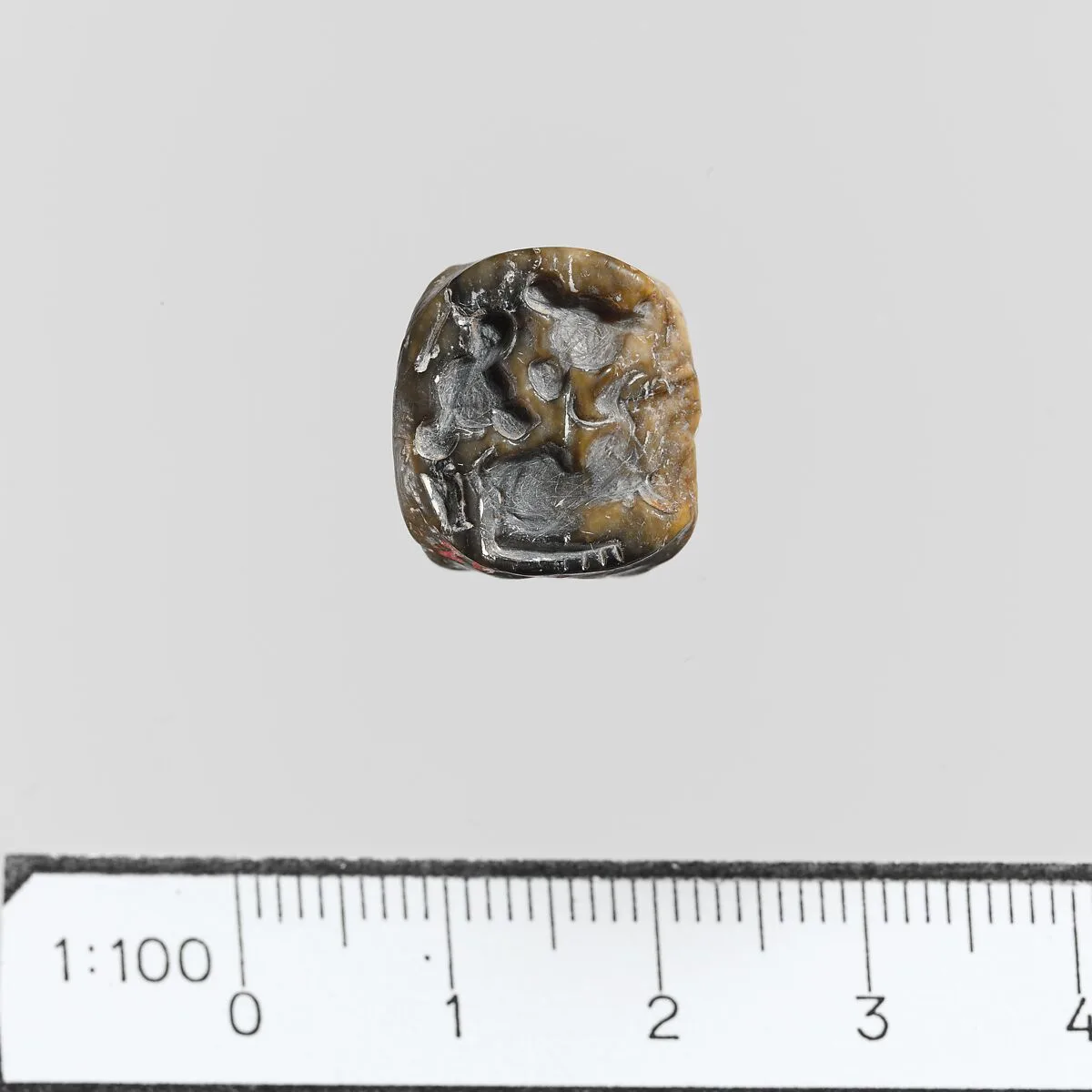 Steatite triangular prism — Unknown