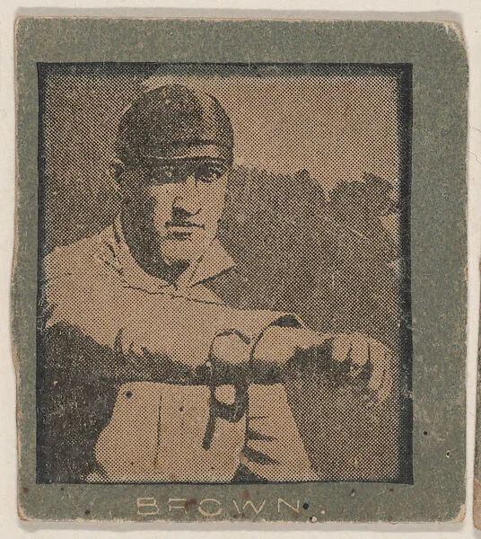 Brown from the Baseball strip card candy series (W555) — Unknown