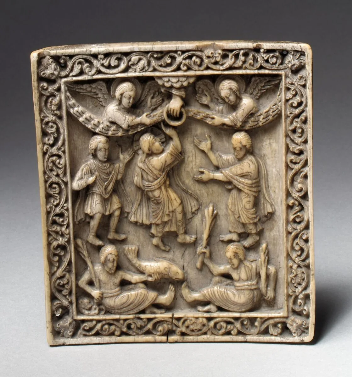 Plaque with the Ascension — Unknown