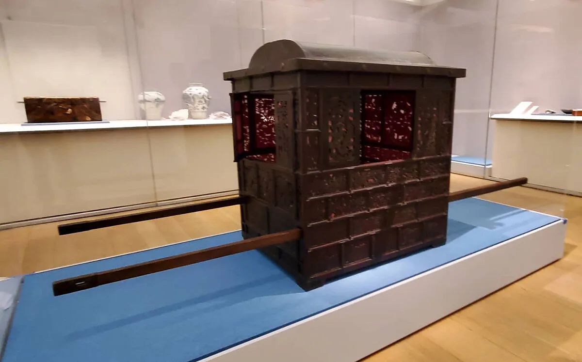 목칠 사인교 대한민국|木漆 四人轎 大韓民國|Palanquin — Unknown