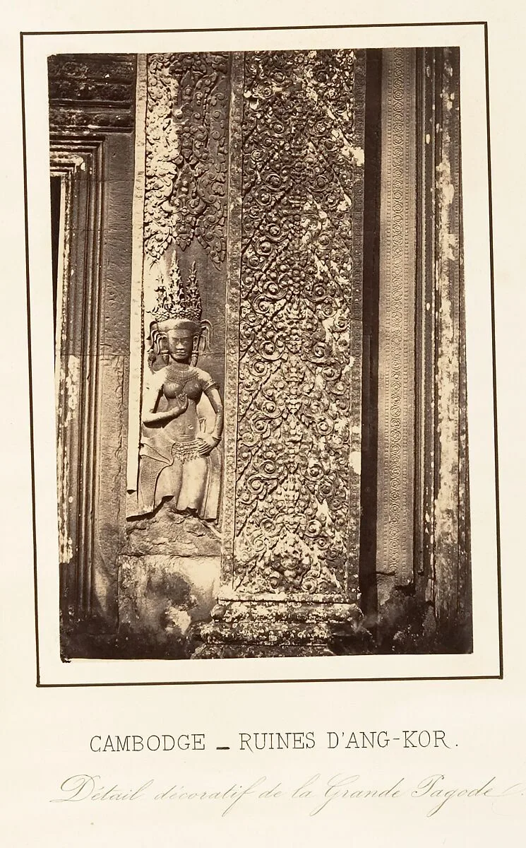 Détail Décoratif de la Grande Pagode — Emile Gsell