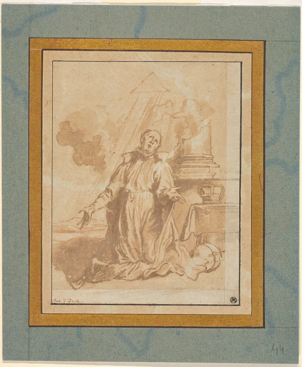 The Blessed Aloysius Gonzaga in Ecstasy — Anthony van Dyck