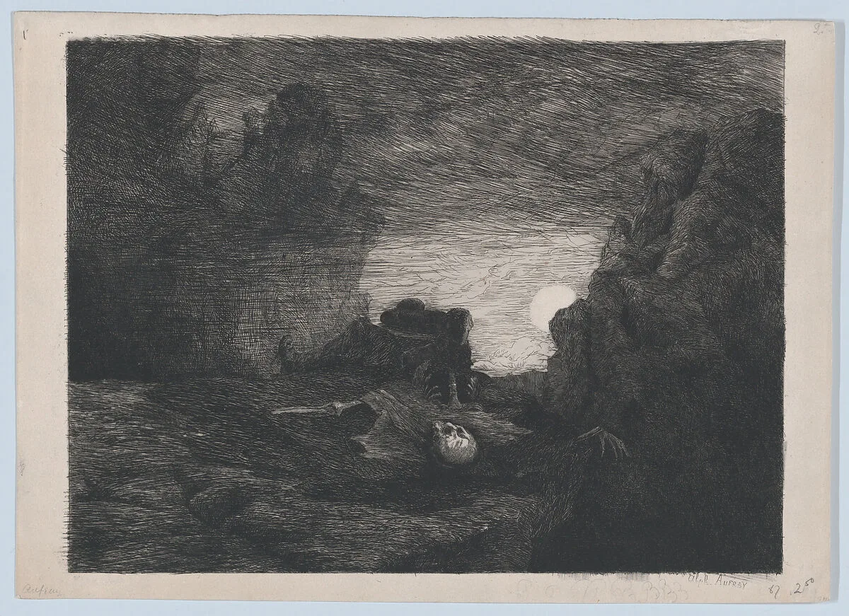 Death — Alphonse Edouard Enguérand Aufray de Roc'Bhian
