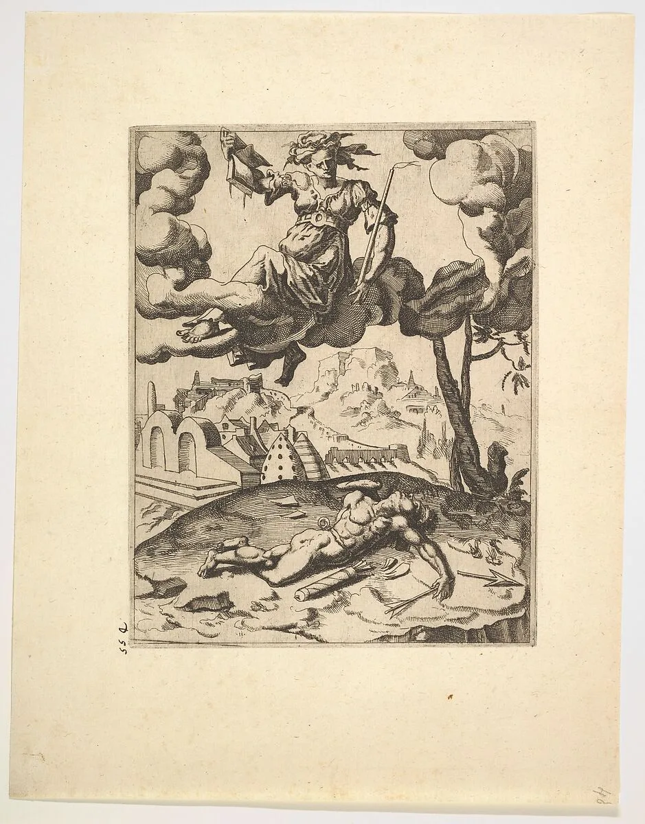 The Triumph of Chastity from The Triumphs of Petrarch — Dirck Volckertsz Coornhert