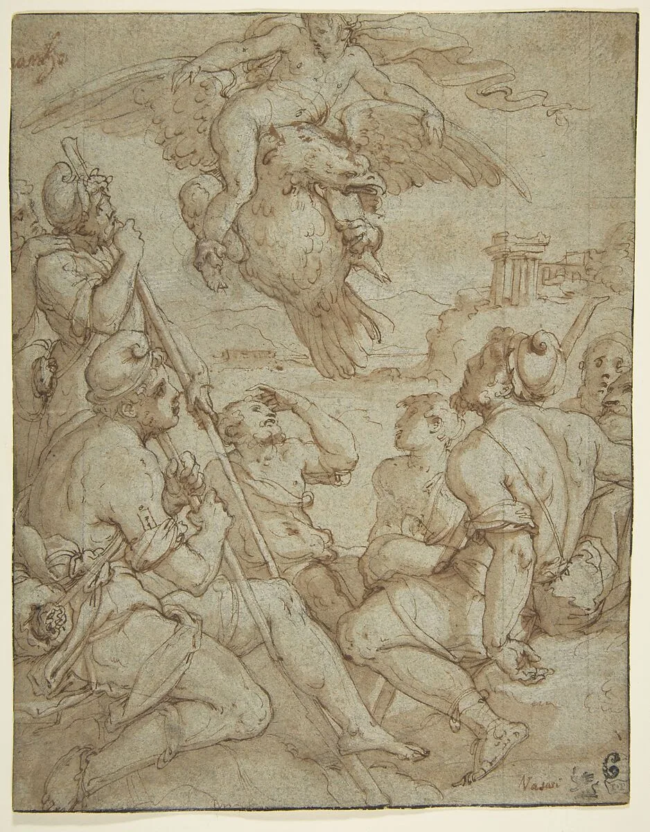 The Abduction of Ganymede — Giorgio Vasari