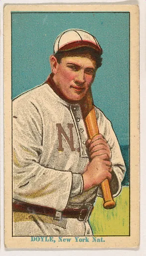Larry Doyle, New York, from Coupon Cigarettes Baseball Issue, 1914-1916