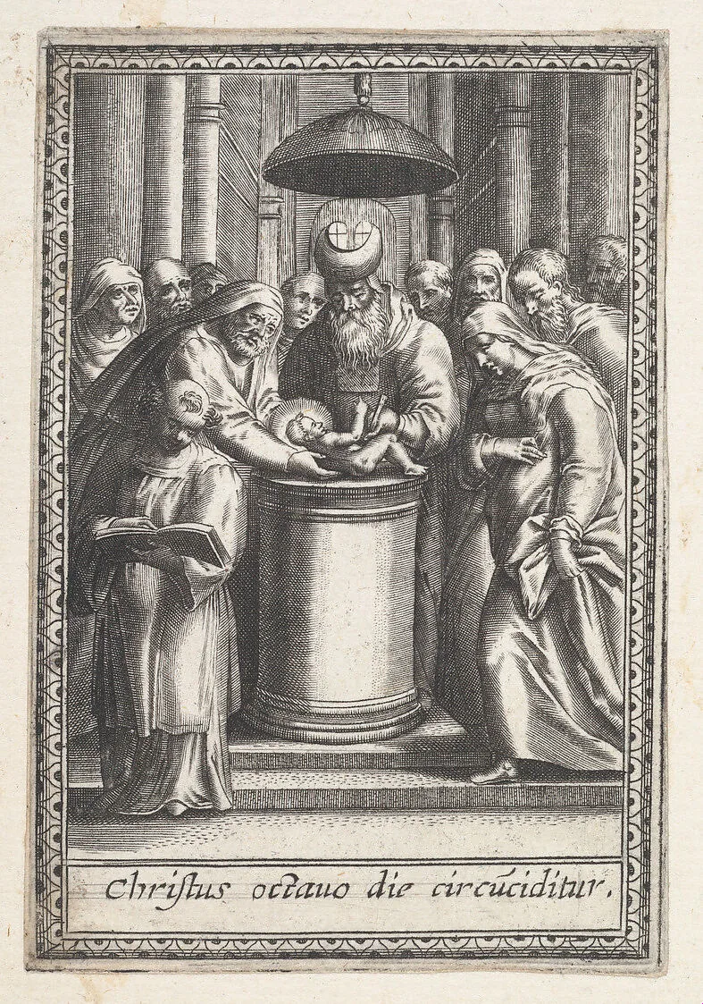 The Circumcision of Christ — Anonymous|Justus Sadeler