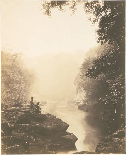 Wharfe and Pool, Below the Strid