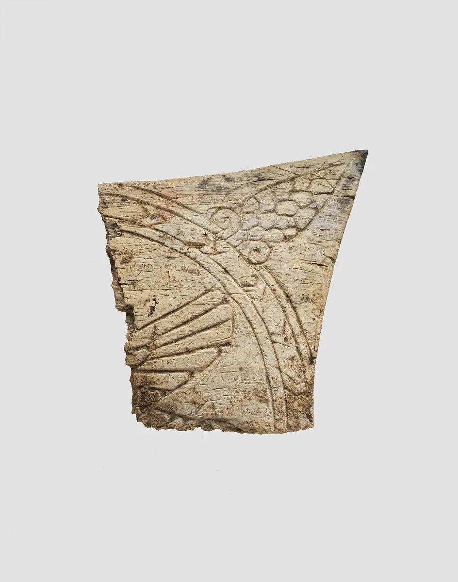 Plaque fragment — Unknown
