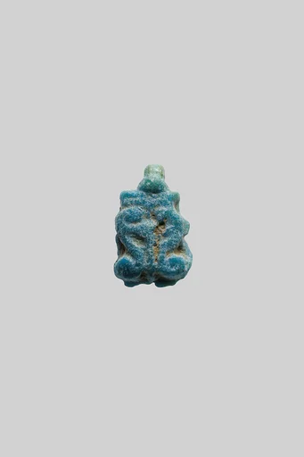 Hathor head amulet