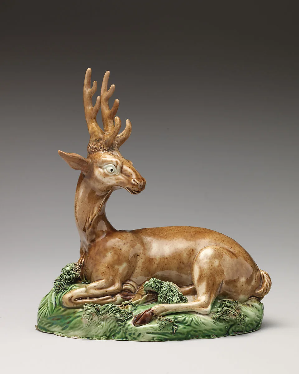 Stag (one of a pair) — Ralph Wood the Younger