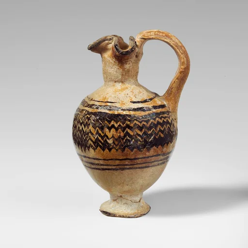 Glass oinochoe (perfume jug)