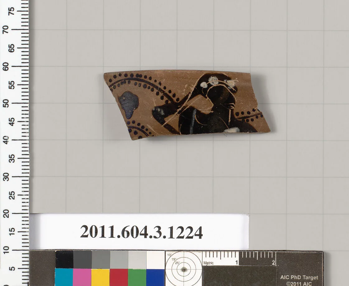Terracotta rim fragment of a kyathos (cup-shaped ladle) — Unknown