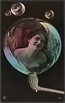 [Woman in Soap Bubbles]