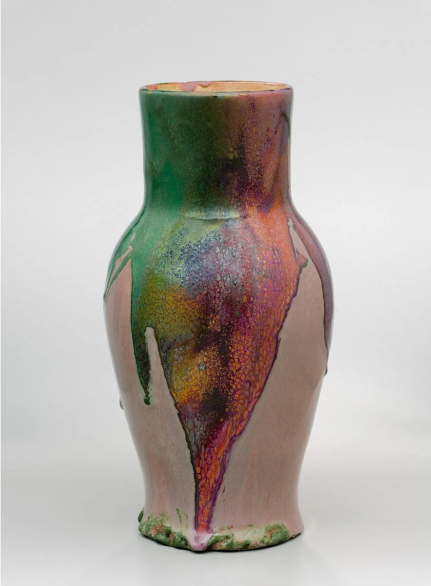Vase — Hugh C. Robertson|Dedham Pottery