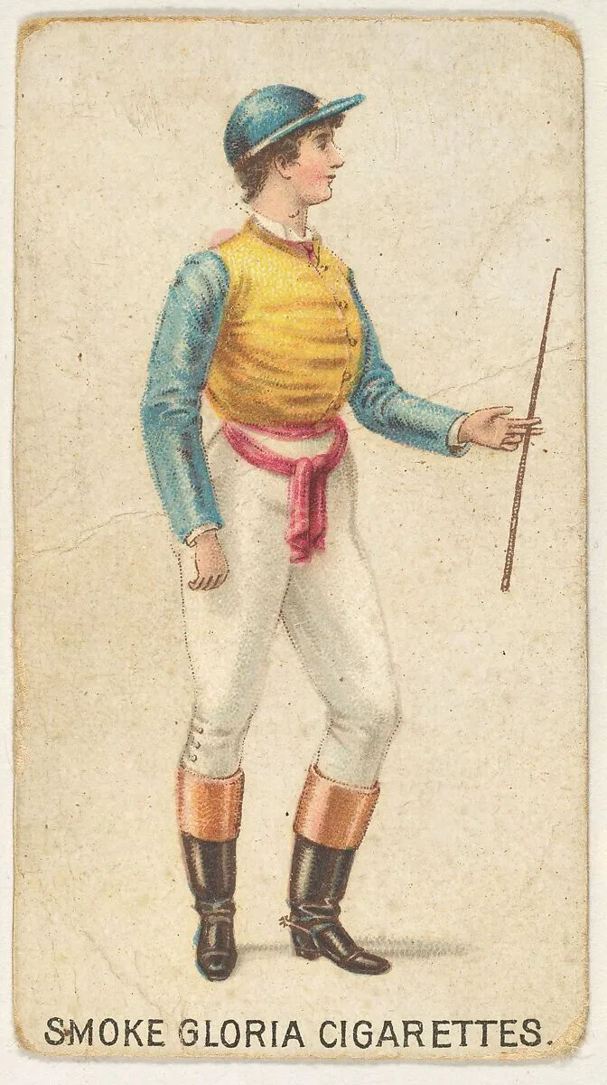 From the series "Sports Girls" (C190), issued by the American Cigarette Company, Ltd., Montreal, to promote Gloria Cigarettes — American Cigarette Company, Ltd.