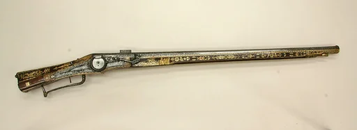 Combination Wheellock Matchlock Gun