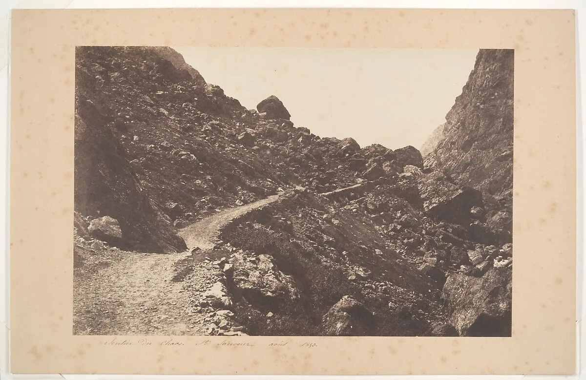 Sentier du chaos, St-Sauveur — Joseph Vigier