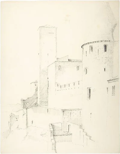 Medieval Towered Wall, France