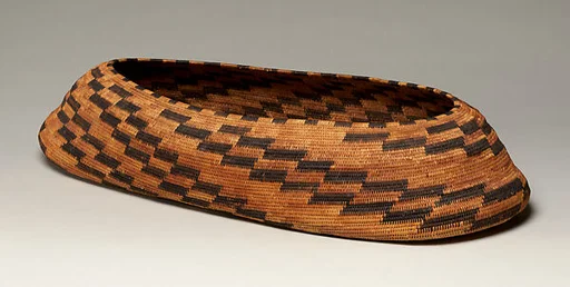 One-rod coiled boat basket