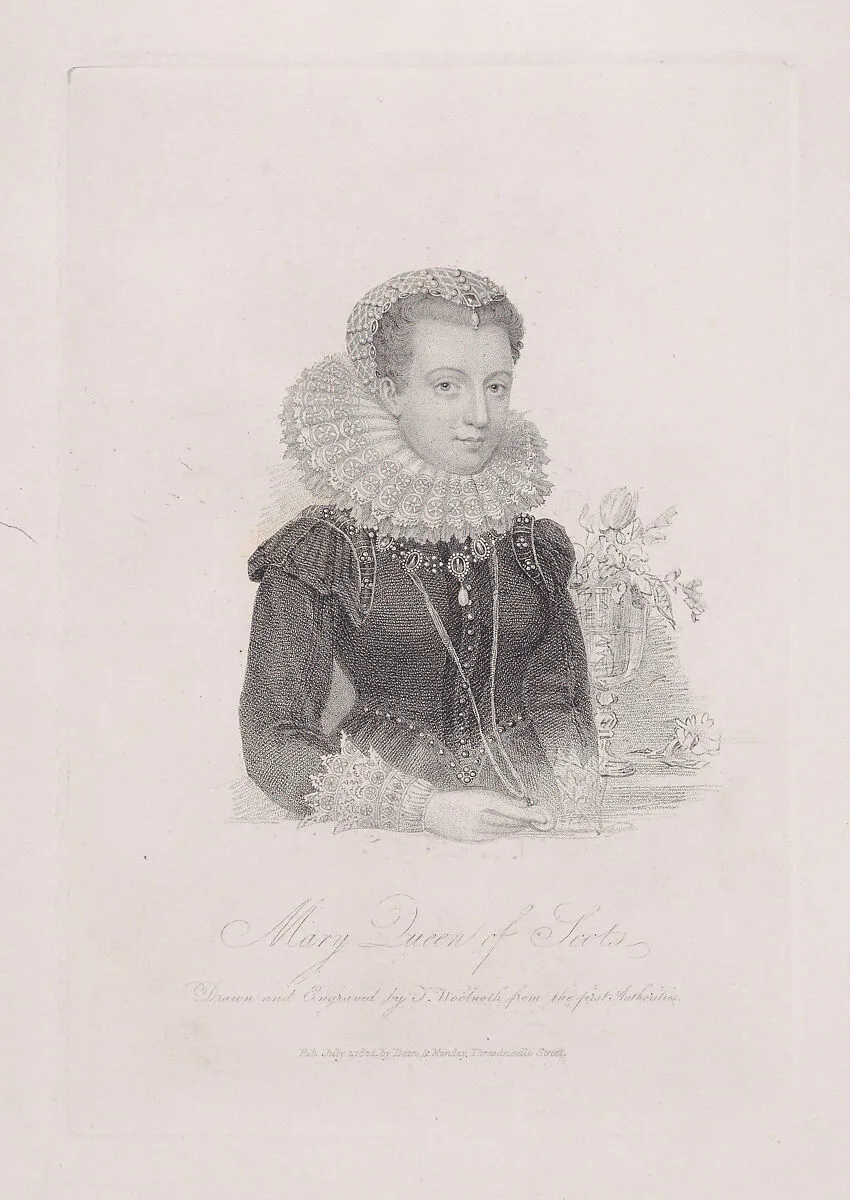 Mary, Queen of Scots — Mary, Queen of Scots|Thomas Woolnoth|Dean and Munday