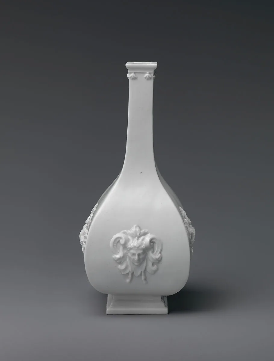 Four-sided bottle — Meissen Manufactory|Böttger Period|Johan Jakob Irminger