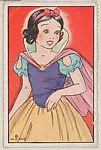 Snow White trade card (W500) — Unknown