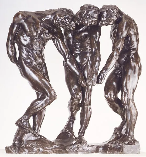 The Three Shades — Auguste Rodin|Georges Rudier