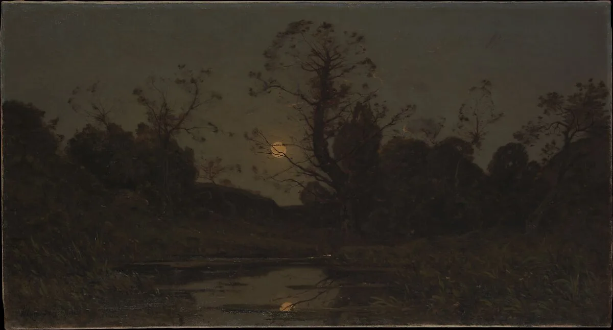 Moonrise — Henri-Joseph Harpignies